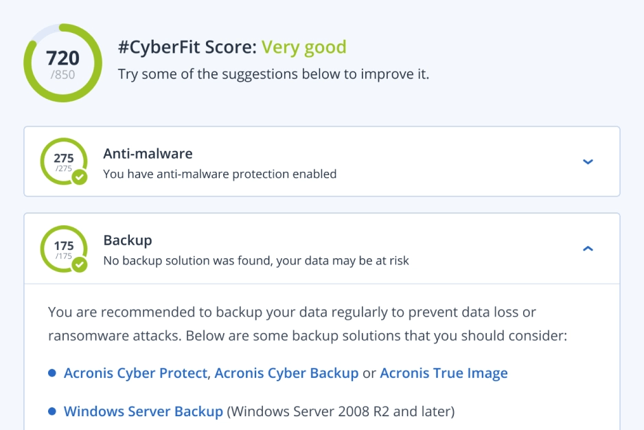 ציון #CyberFit