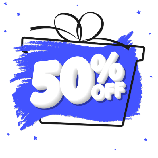 מבצע 50% הנחה על אחסון אתרים וורדפרס